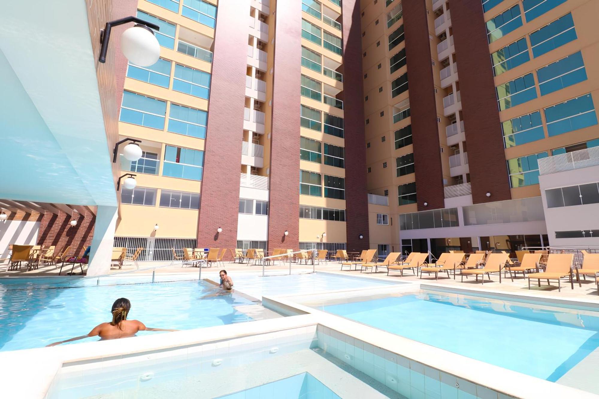 Piazza Diroma Com Acesso Ao Acqua Park Apartment Калдас Новас Екстериор снимка
