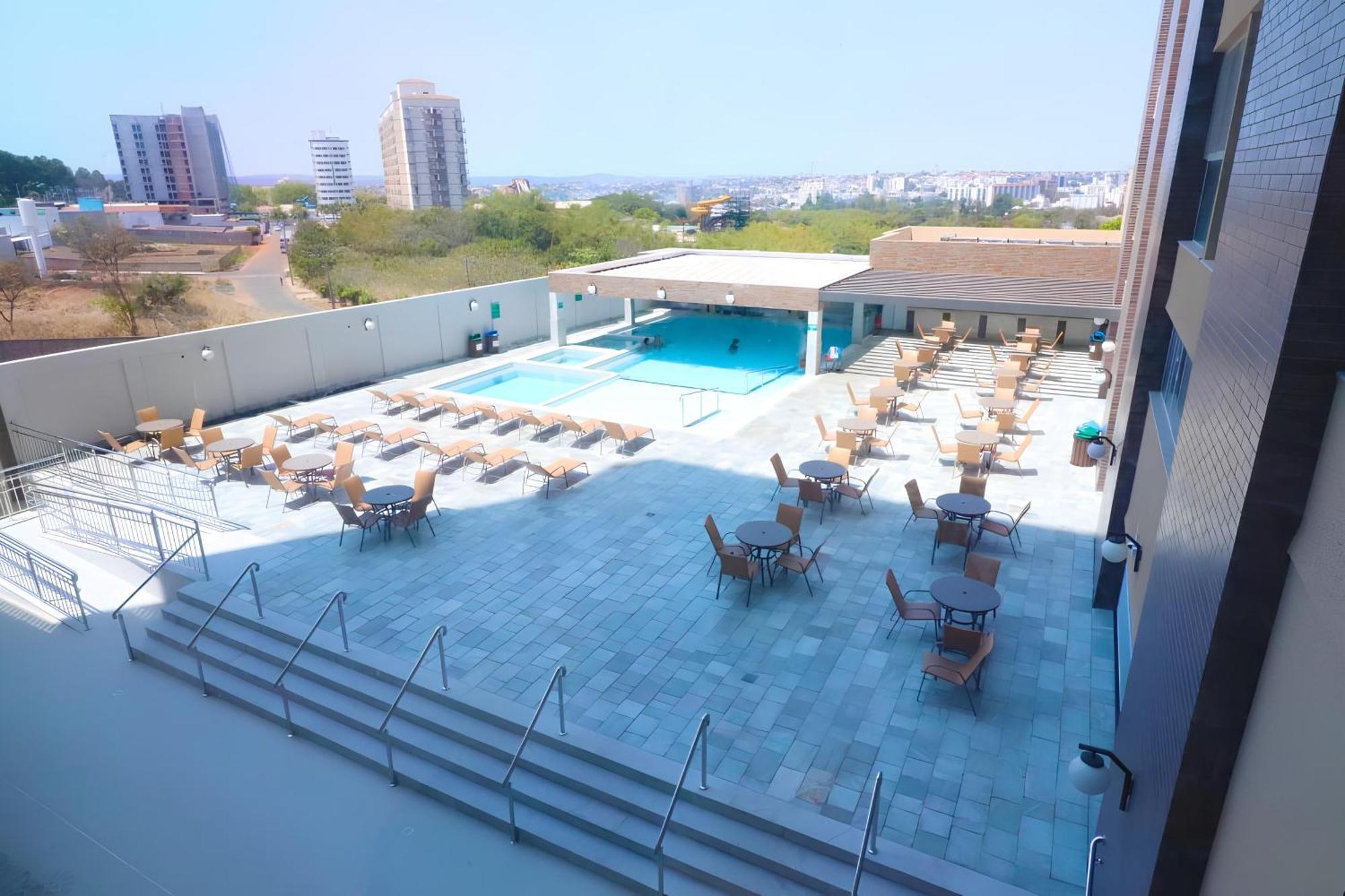 Piazza Diroma Com Acesso Ao Acqua Park Apartment Калдас Новас Екстериор снимка